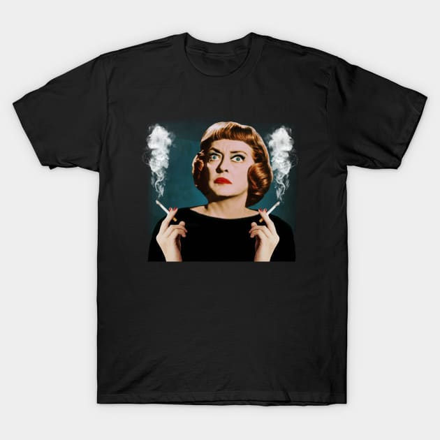 Bette Smoking T-Shirt by Indecent Designs